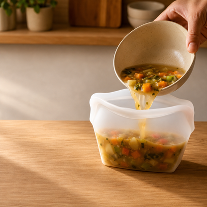 SVOZK® Stand-Up Food-Grade Silicone Storage Bag