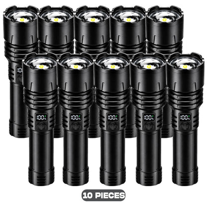 Billhol® Super Bright Ultimate Tactical Survival Flashlight · 2M+ SOLD · 80X Brighter ·120H Runtime