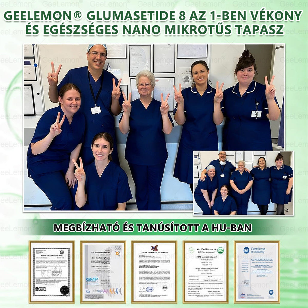 Ajánlott a Semmelweis Kórház által · BENU hivatalos üzlet| 👩‍⚕️ 𝐆𝐞𝑒𝐿𝑒𝐦𝐨𝐧® Glumasetide 8 az 1-ben Karcsú és Egészséges Nano Mikrotűs Tapasz