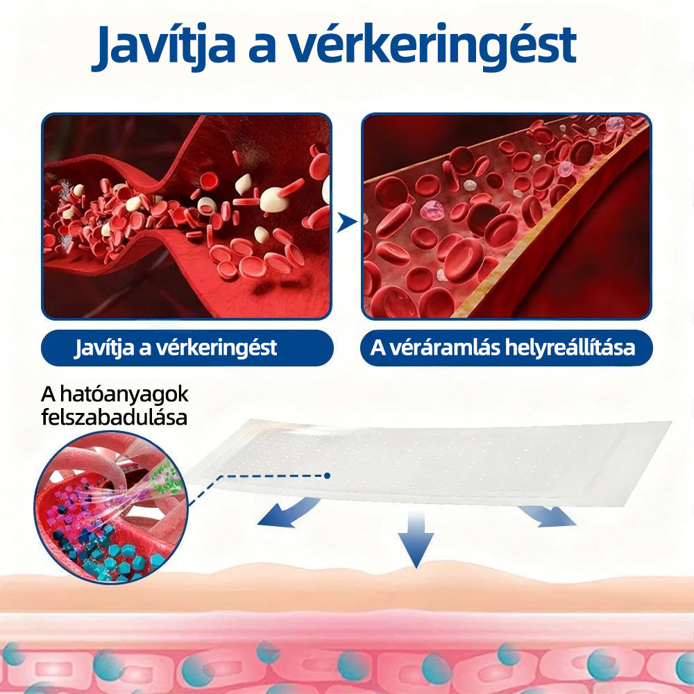 Healrize® Vénacélpont mikrotűs tapasz⚡Azonnali enyhülés hosszú távú eredmények