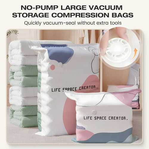 SVOZK® 📦 Large-Capacity Vacuum Bags – No Pump Needed! 💕