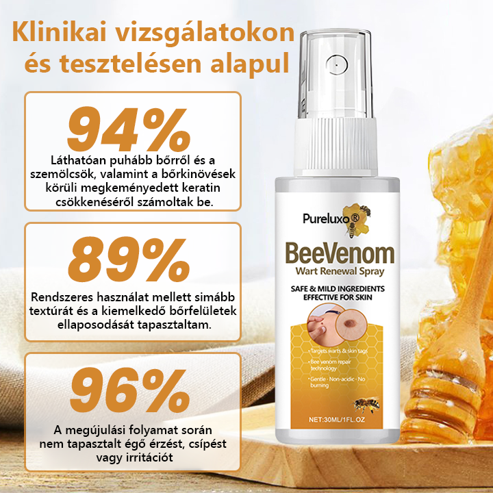 Pureluxo® BeeVenom Szemölcs Megújító Spray