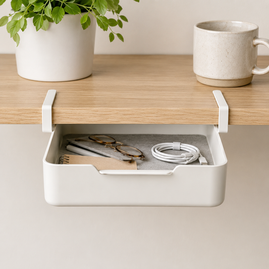 Under-Shelf Hanging Storage Drawer