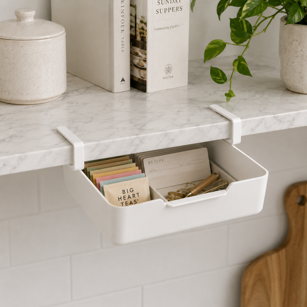 Under-Shelf Hanging Storage Drawer