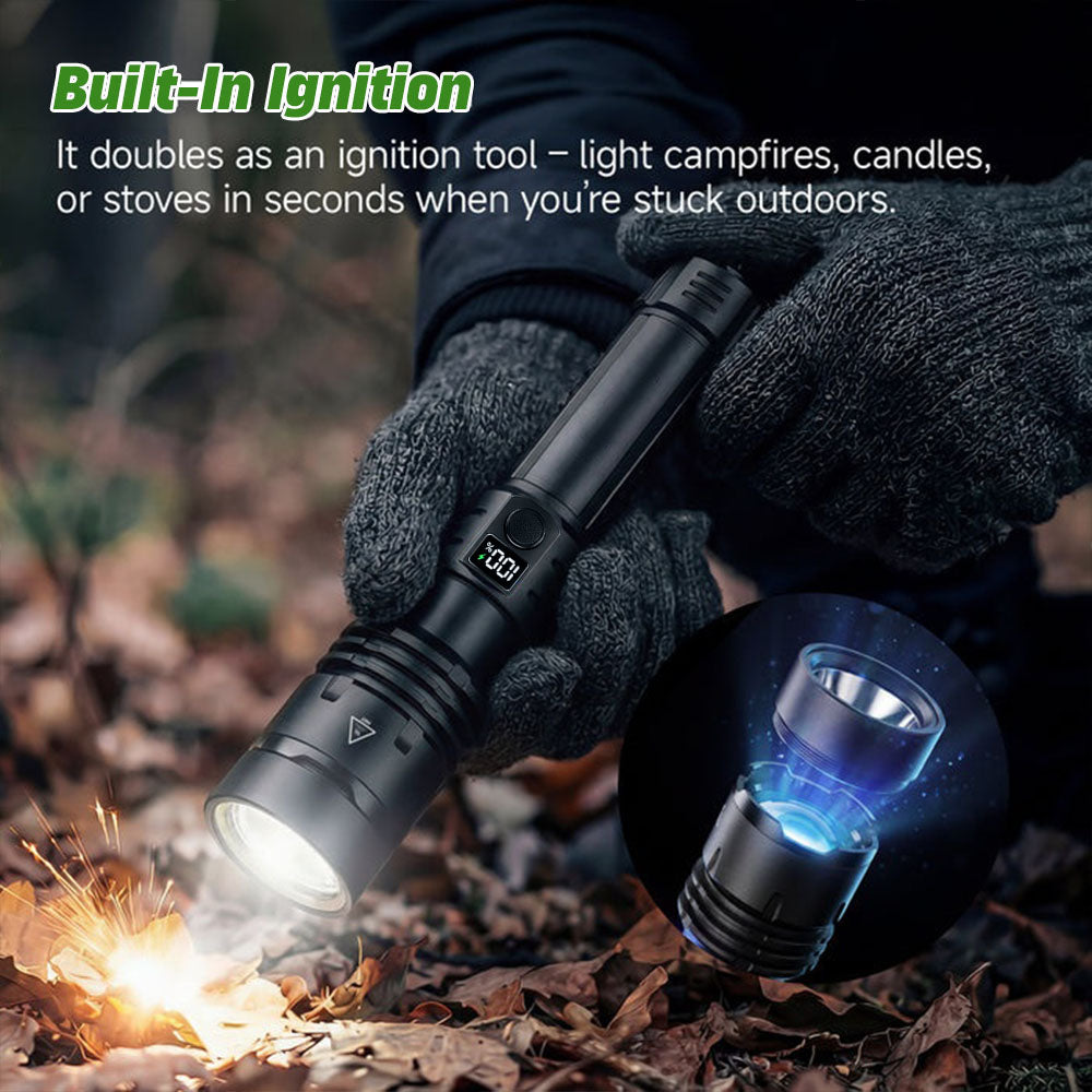 Billhol® Super Bright Ultimate Tactical Survival Flashlight · 2M+ SOLD · 80X Brighter ·120H Runtime